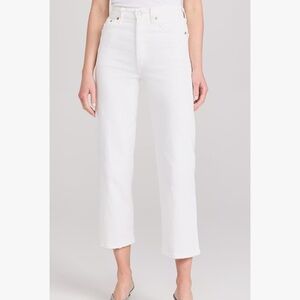 NWT Levi’s Ribcage Straight Ankle size 27 white